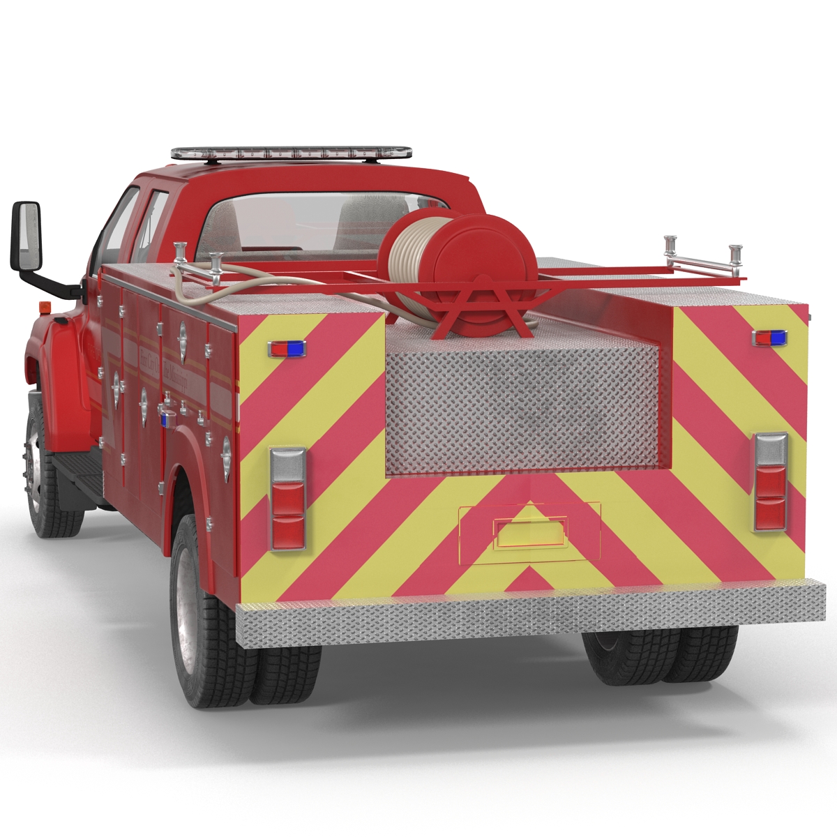 3D model Chevrolet Fire Truck 2005