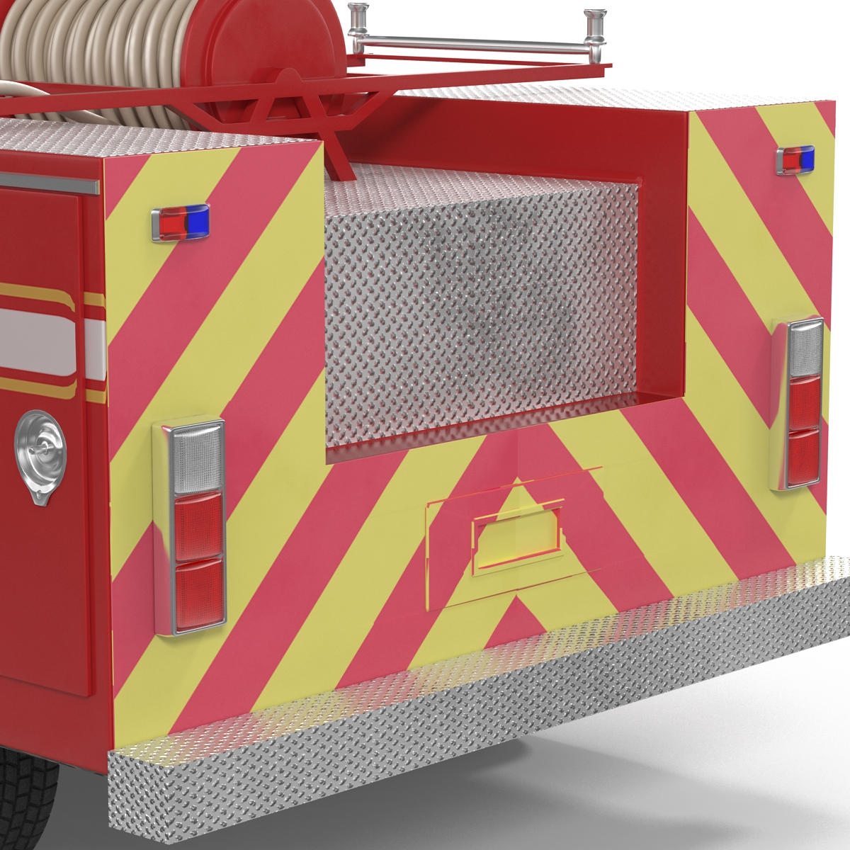 3D model Chevrolet Fire Truck 2005