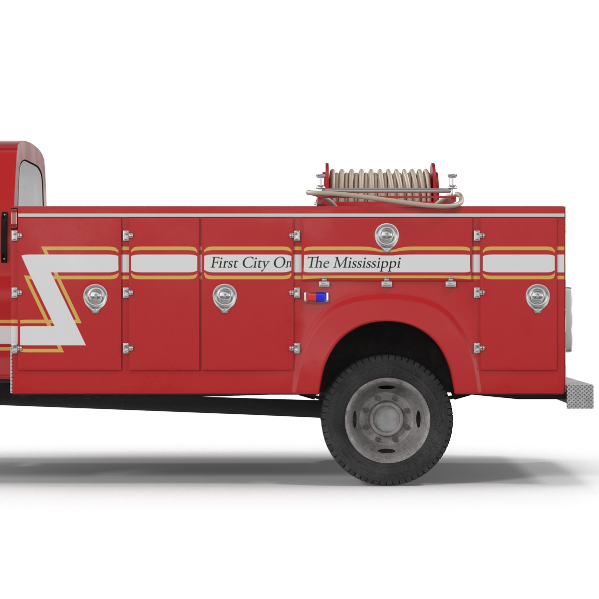 3D model Chevrolet Fire Truck 2005