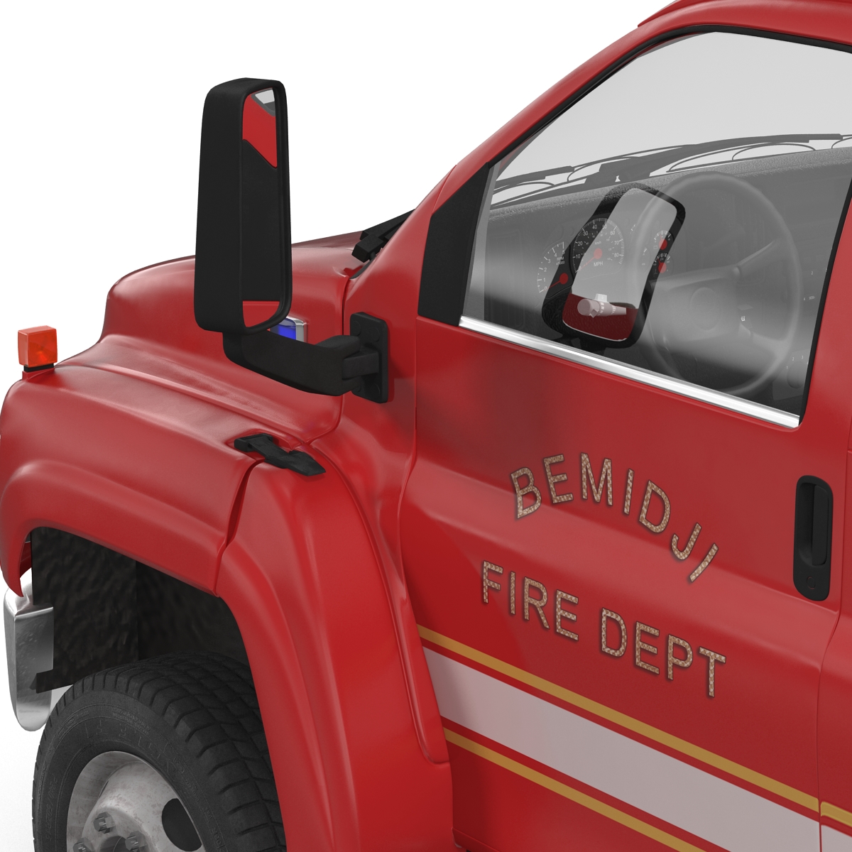 3D model Chevrolet Fire Truck 2005