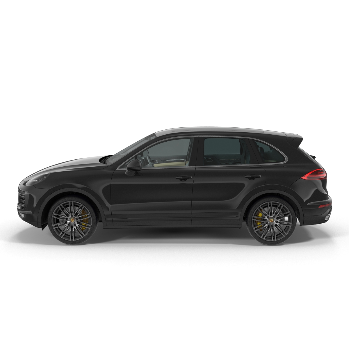 3D model Porsche Cayenne Turbo S 2015 Rigged