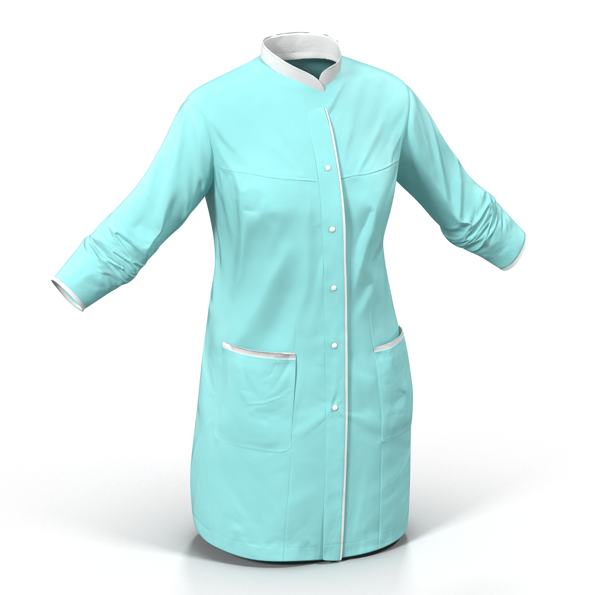 Female Surgeon Dress 5 3D