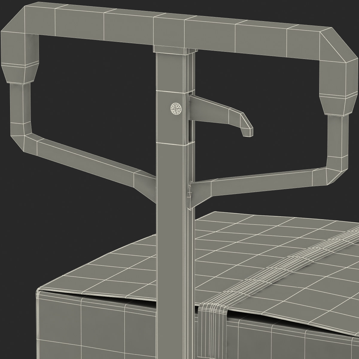 3D Pallet Jack and Plastic Pallet 2 Set