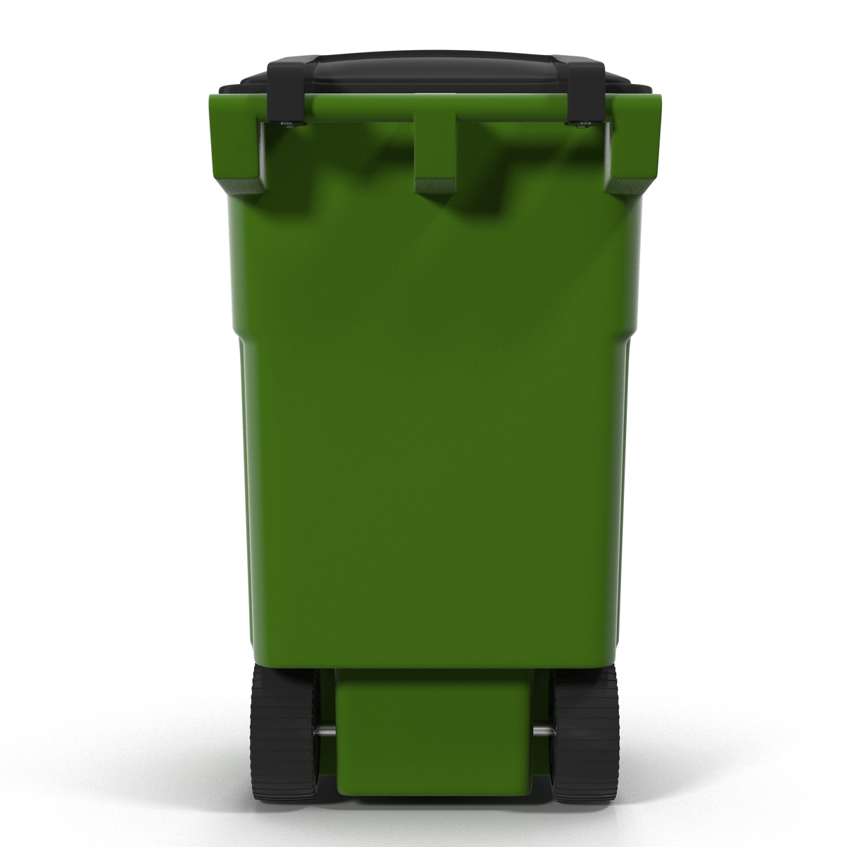 3D Recyling Bin Green model