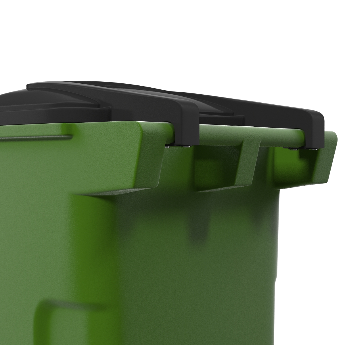 3D Recyling Bin Green model