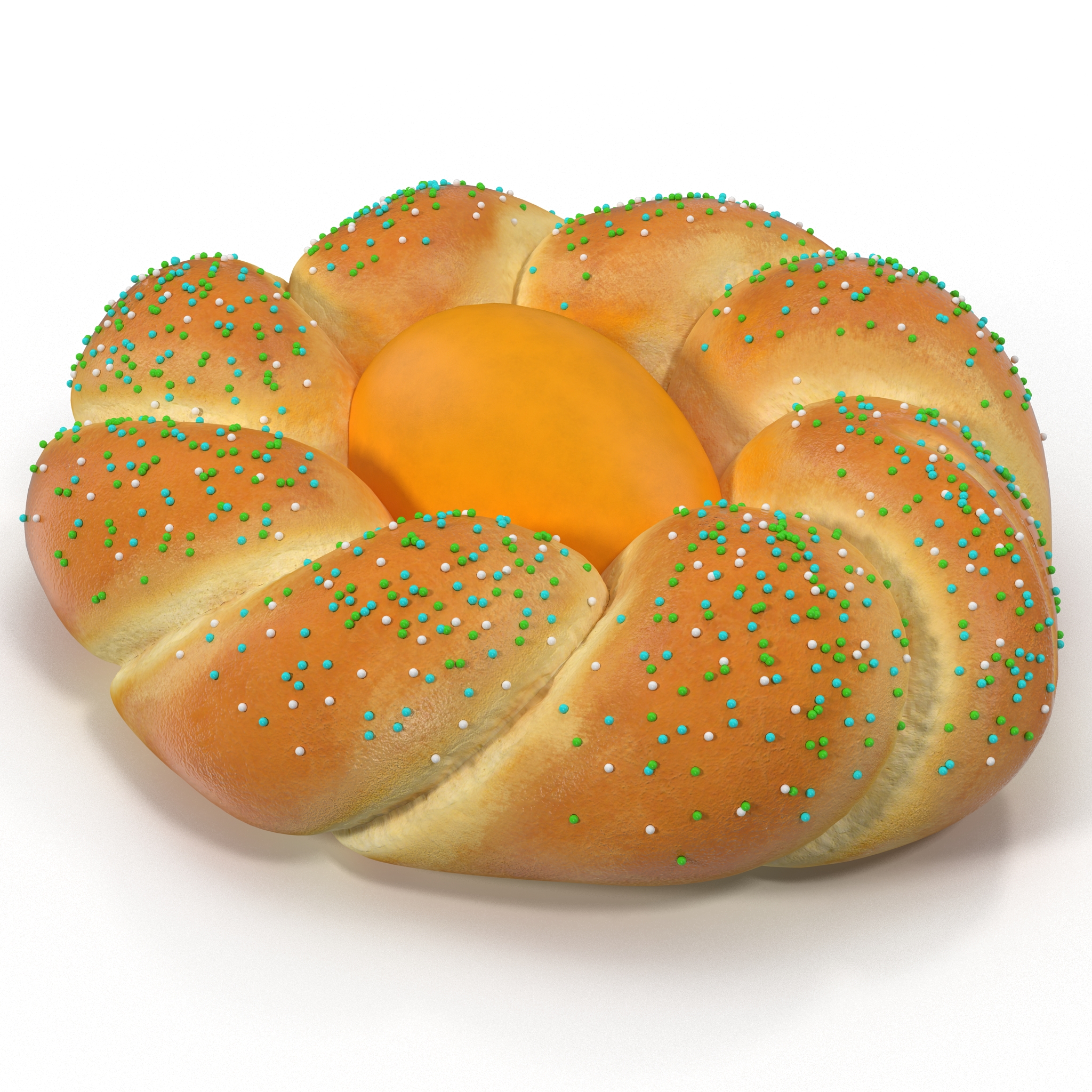 Easter Bread 2 3D model