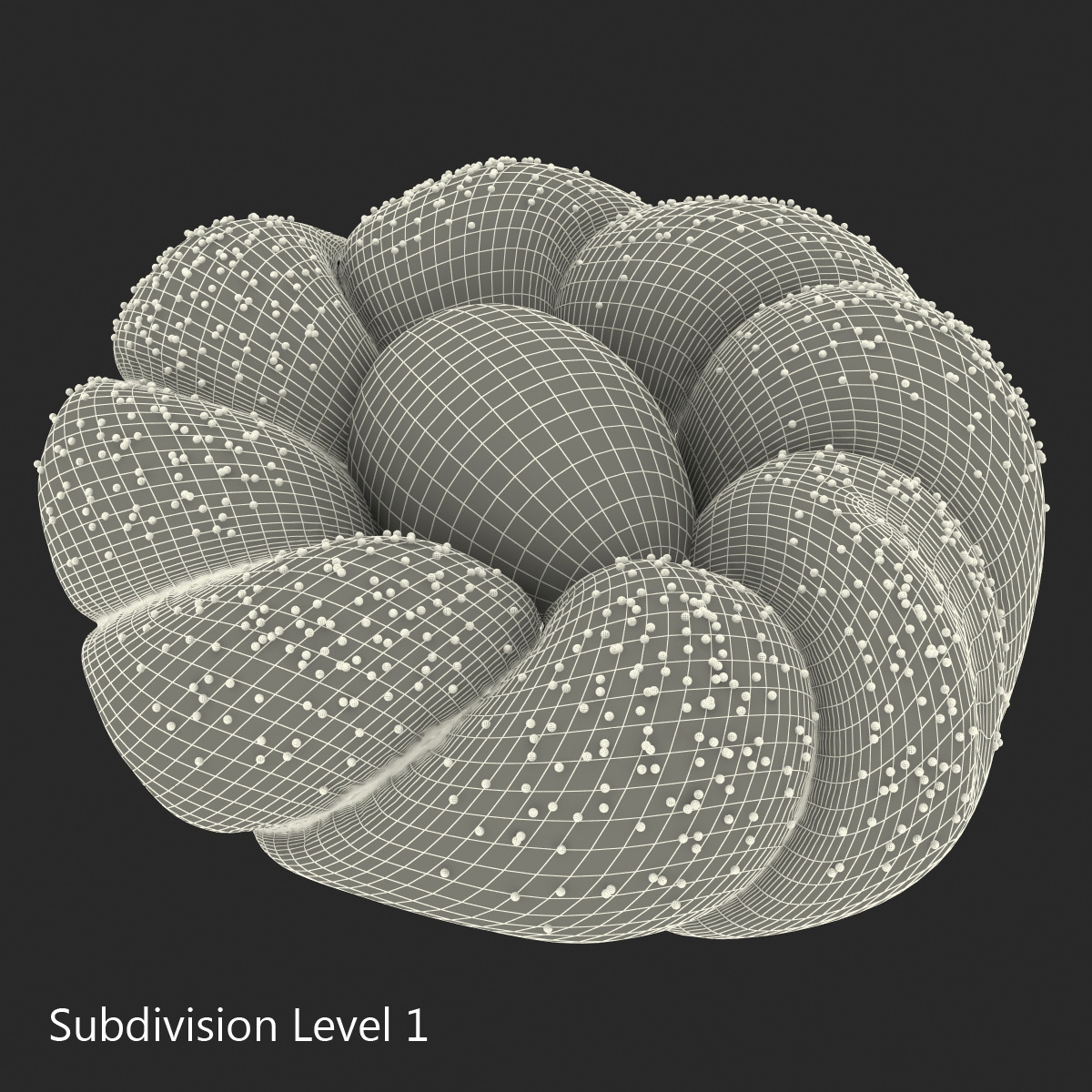 Easter Bread 2 3D model