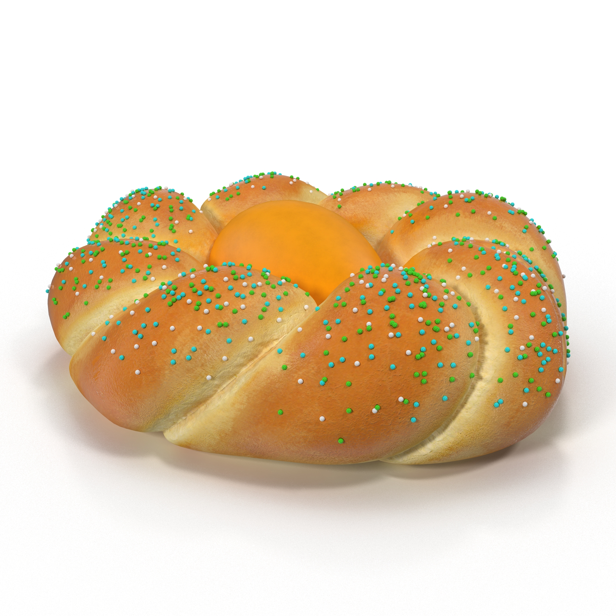 Easter Bread 2 3D model