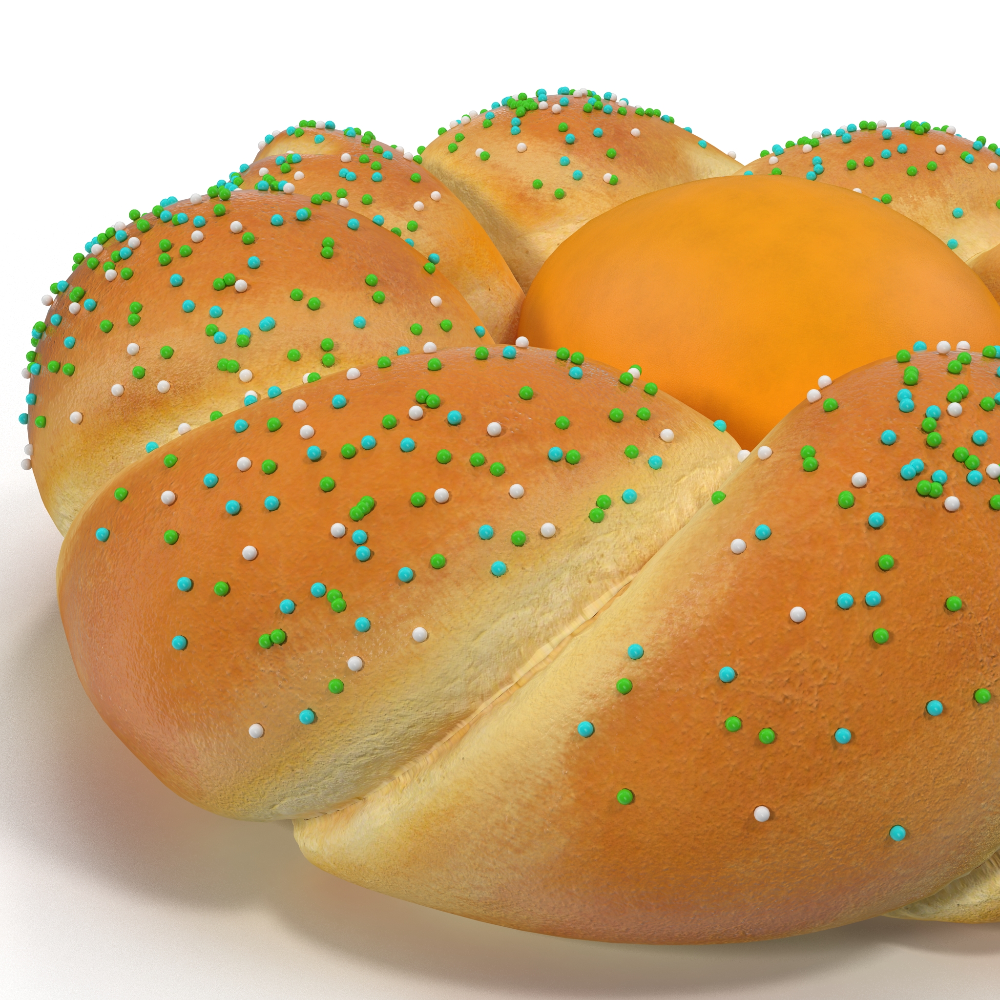 Easter Bread 2 3D model