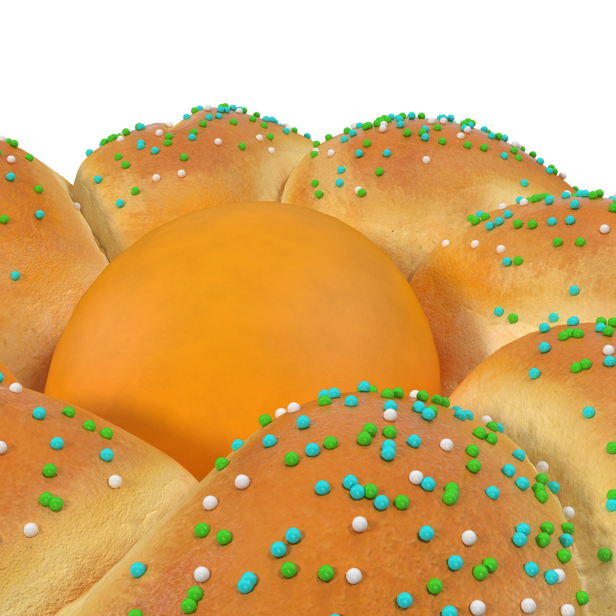 Easter Bread 2 3D model