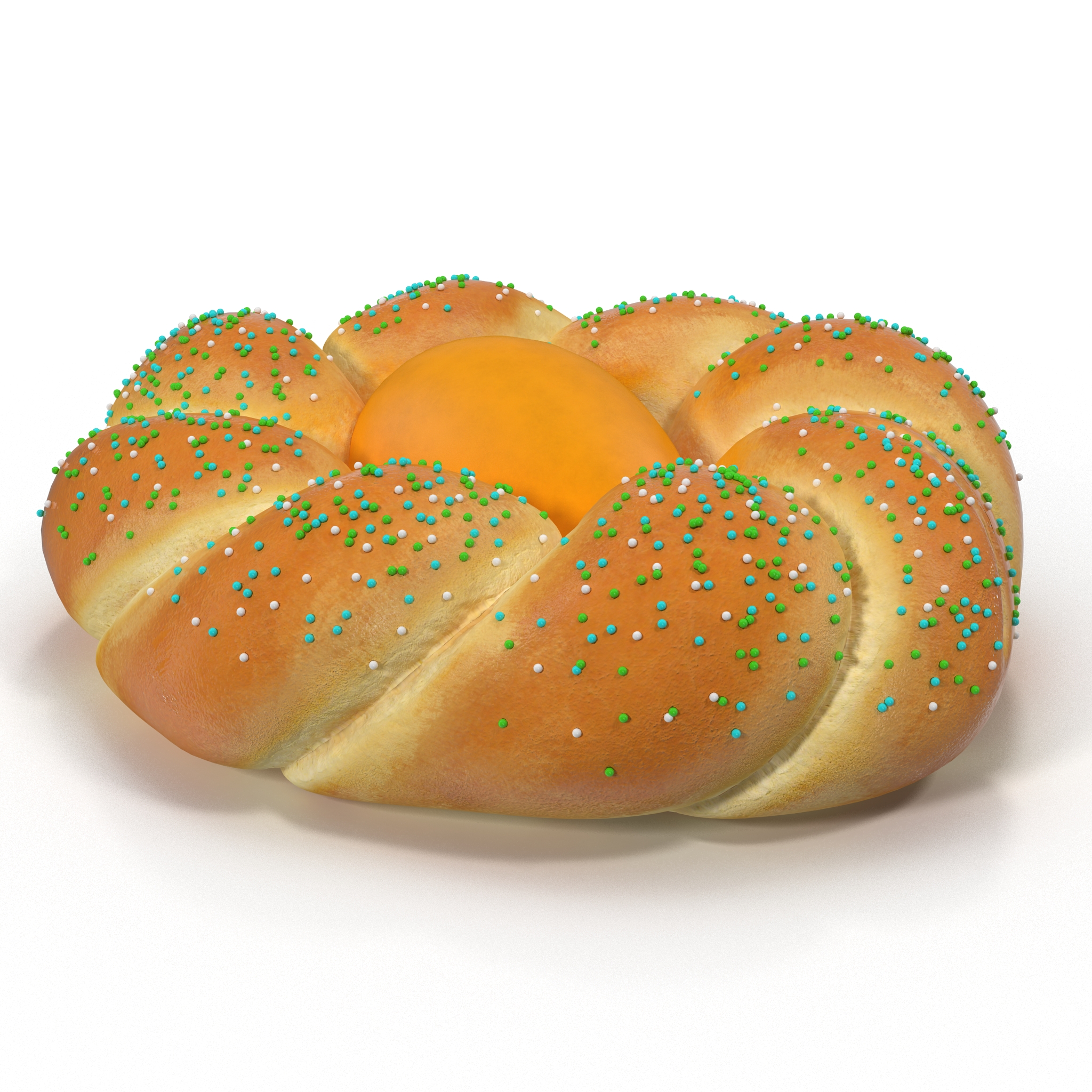 Easter Bread 2 3D model