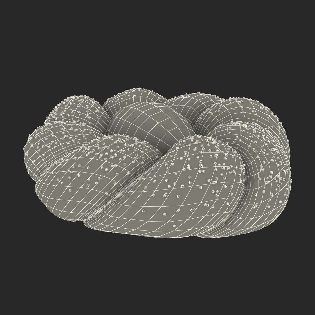 Easter Bread 2 3D model