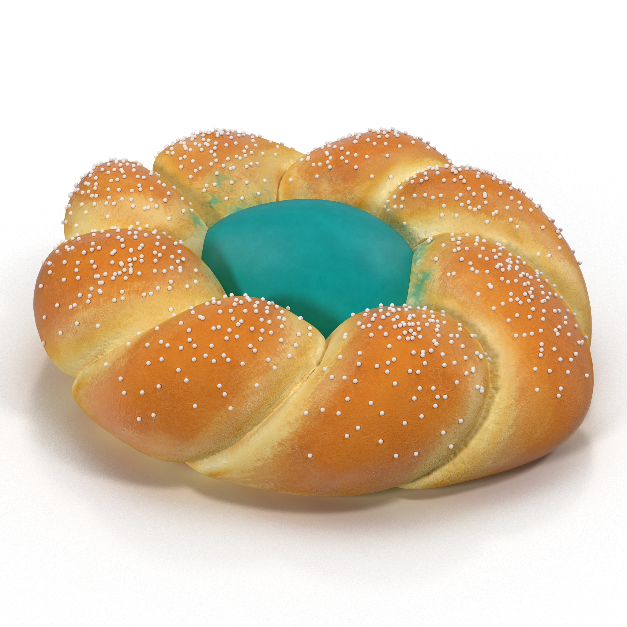 Easter Bread 3 3D model