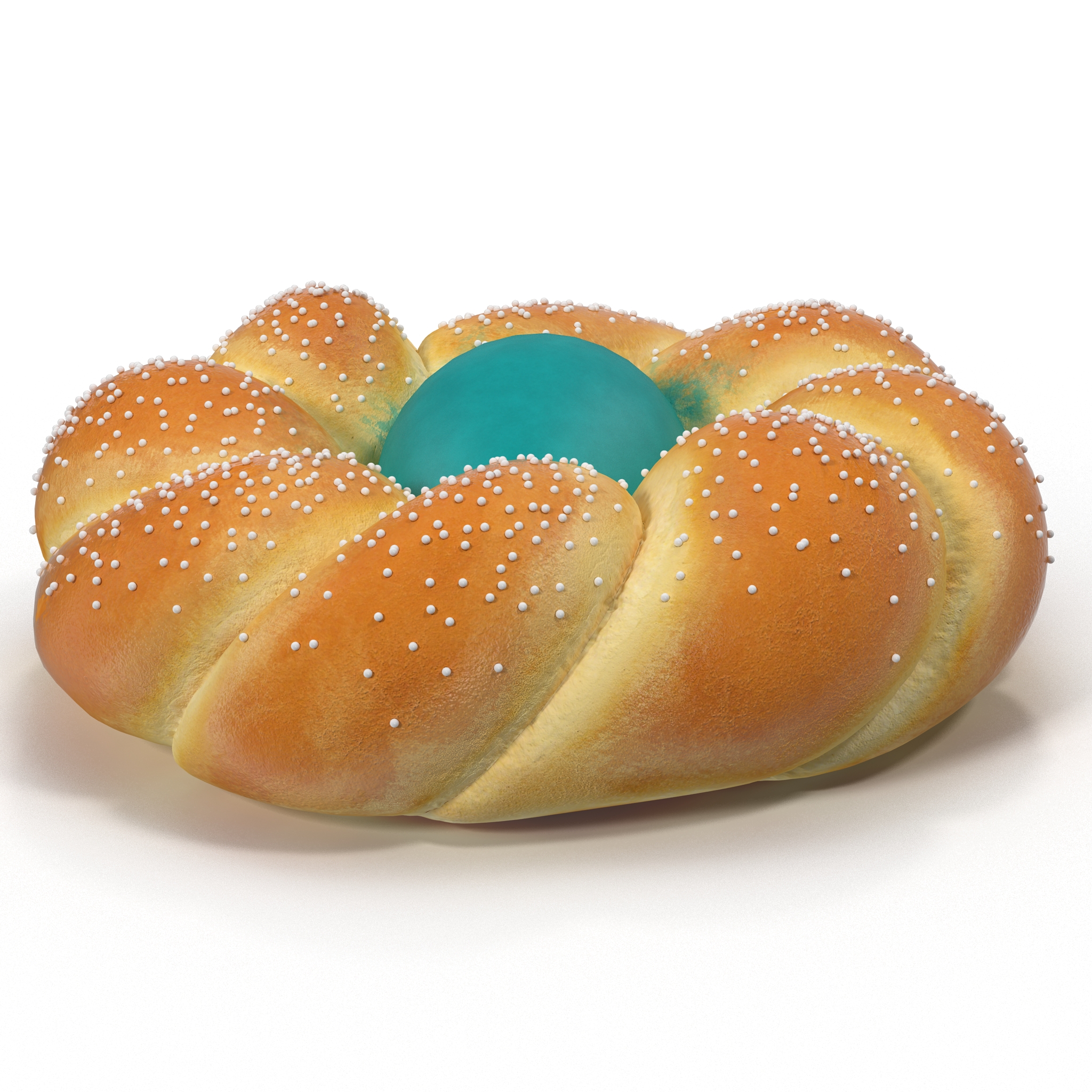 Easter Bread 3 3D model