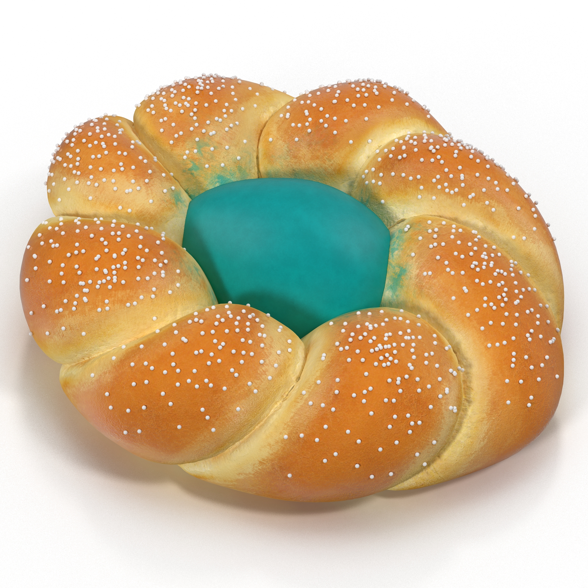 Easter Bread 3 3D model