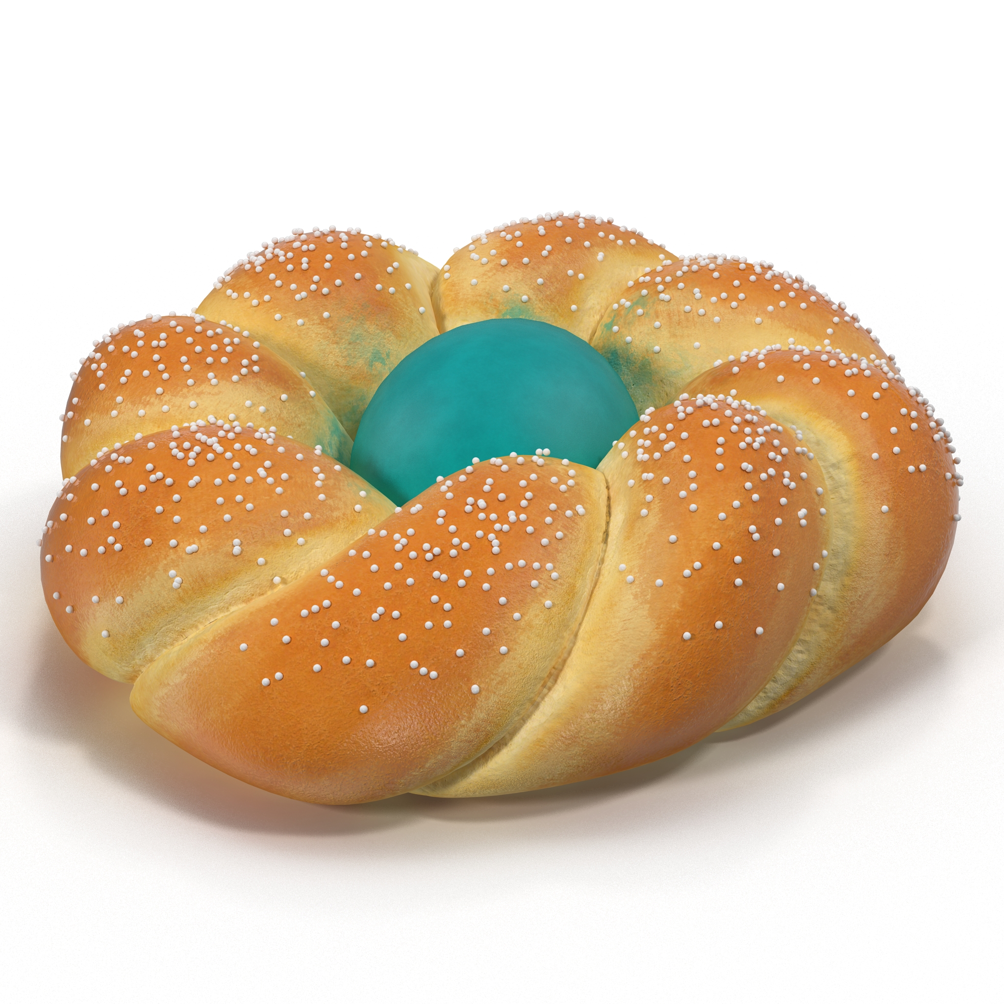 Easter Bread 3 3D model