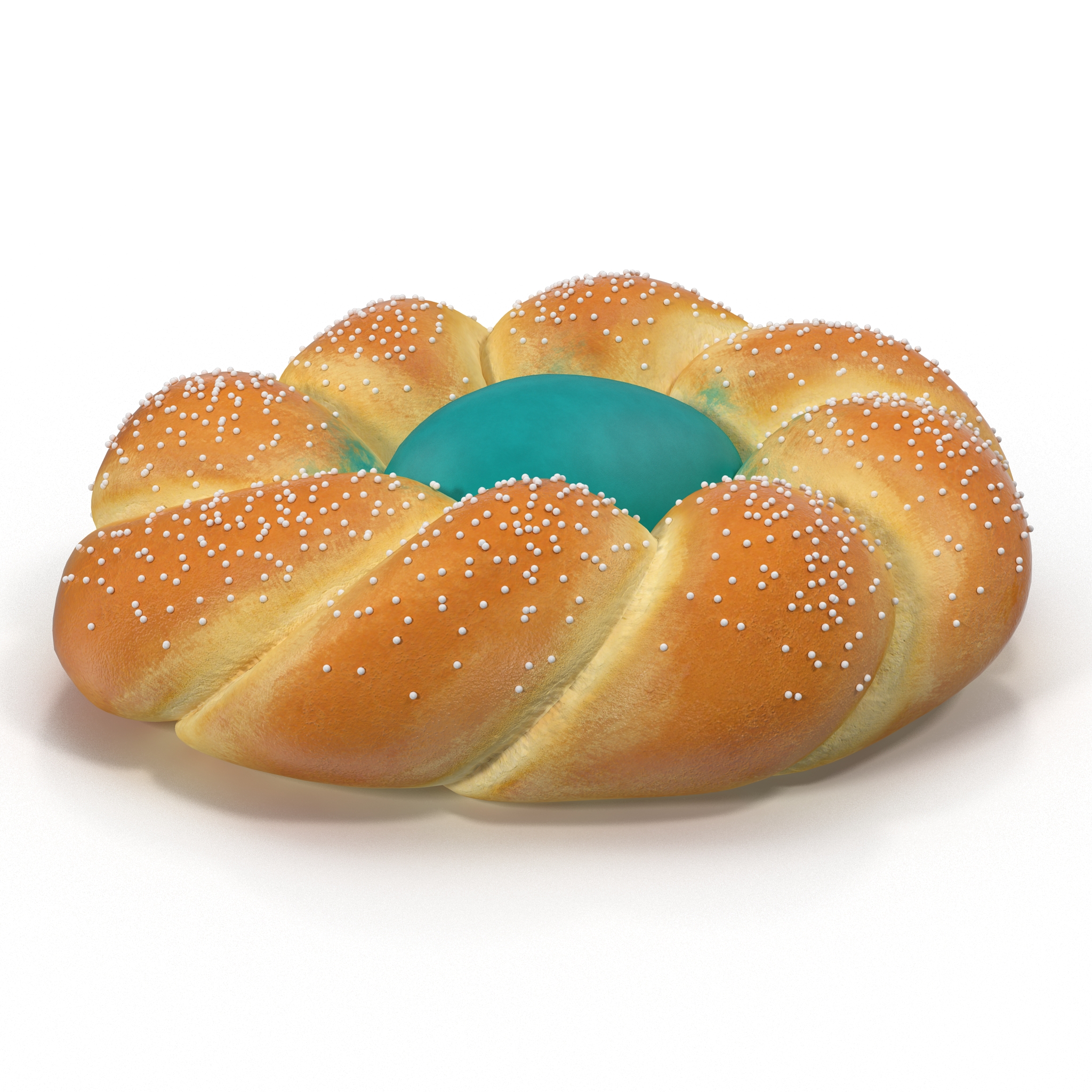 Easter Bread 3 3D model