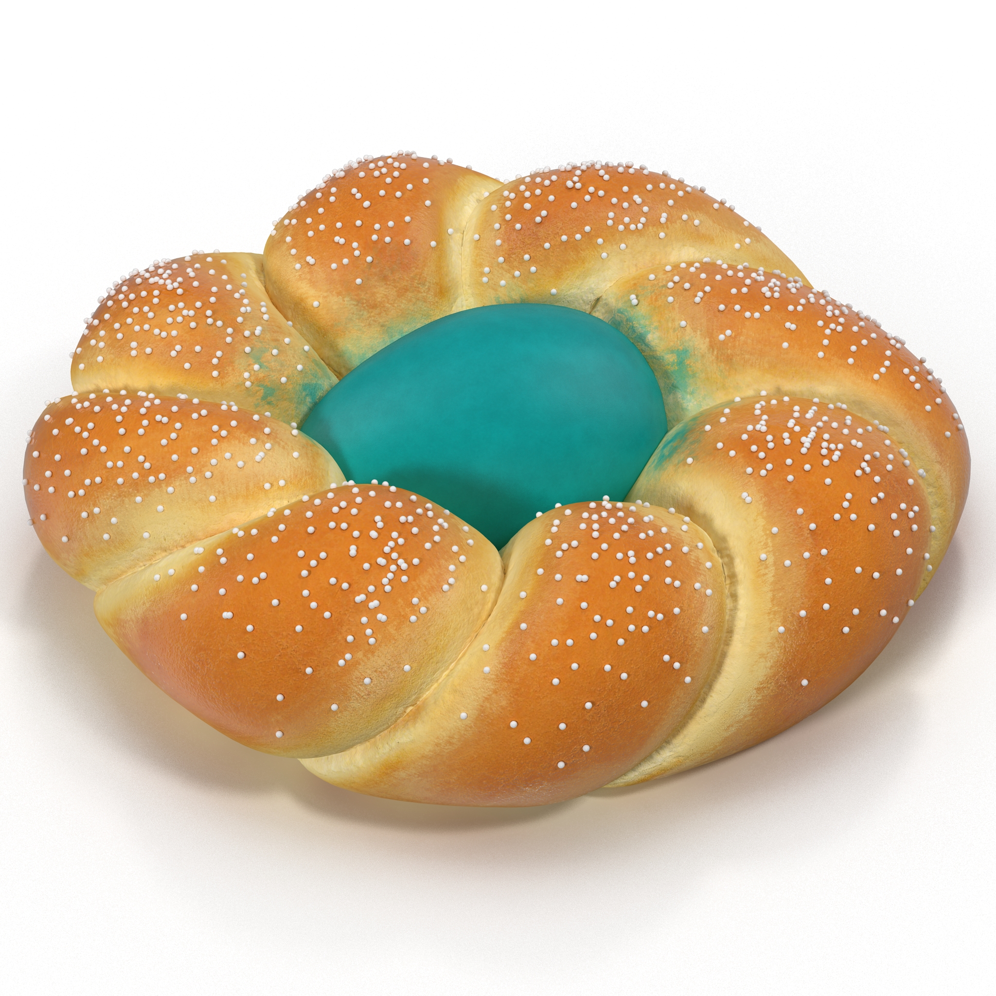 Easter Bread 3 3D model