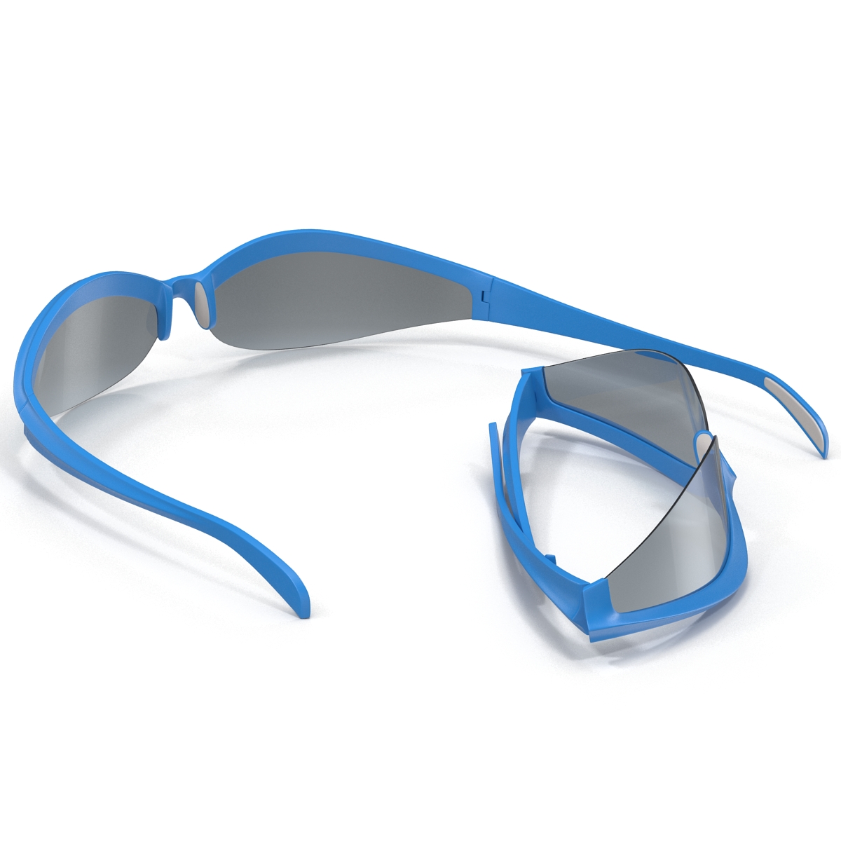 Sport Glasses 3 Set 3D model