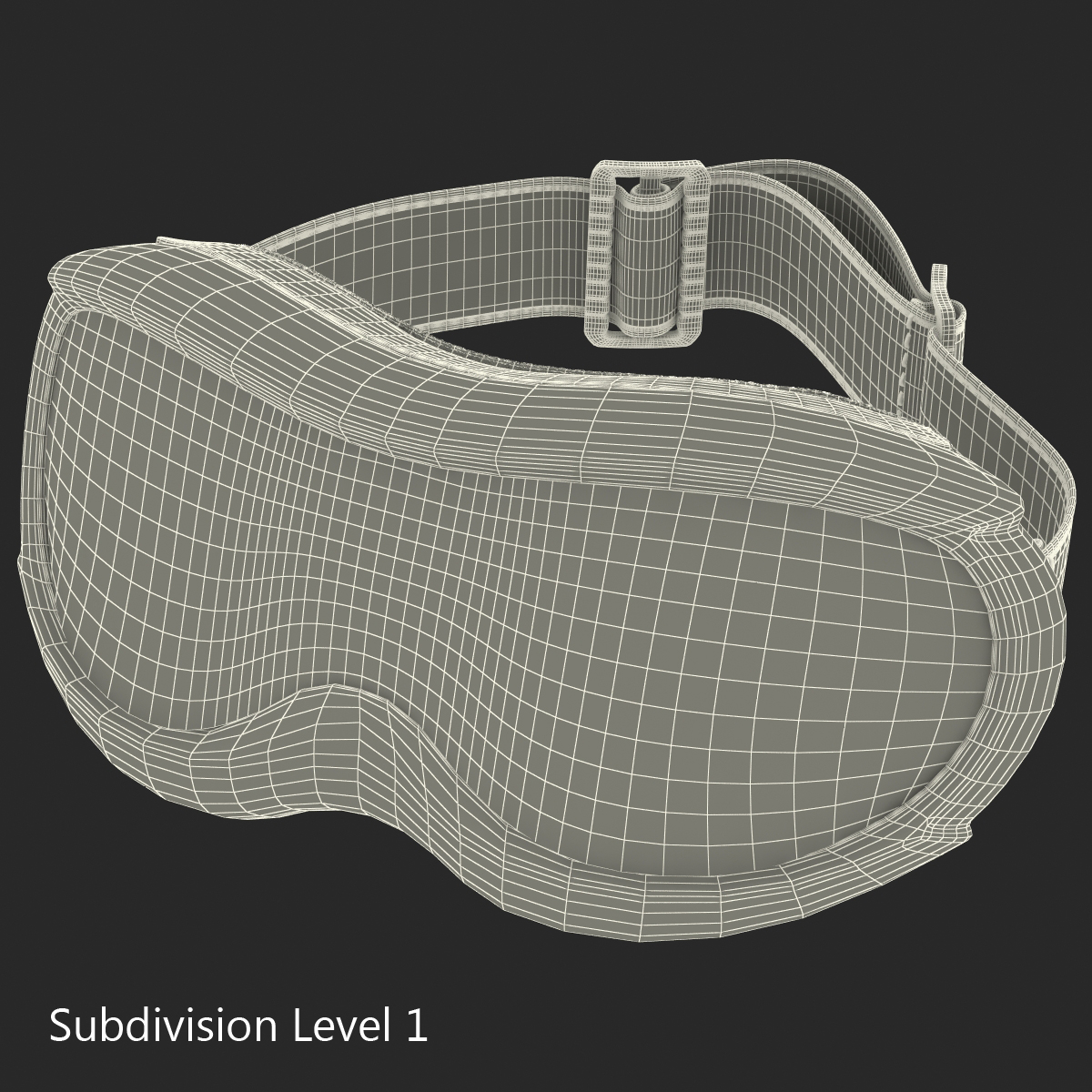 3D Ski Glasses 2 model