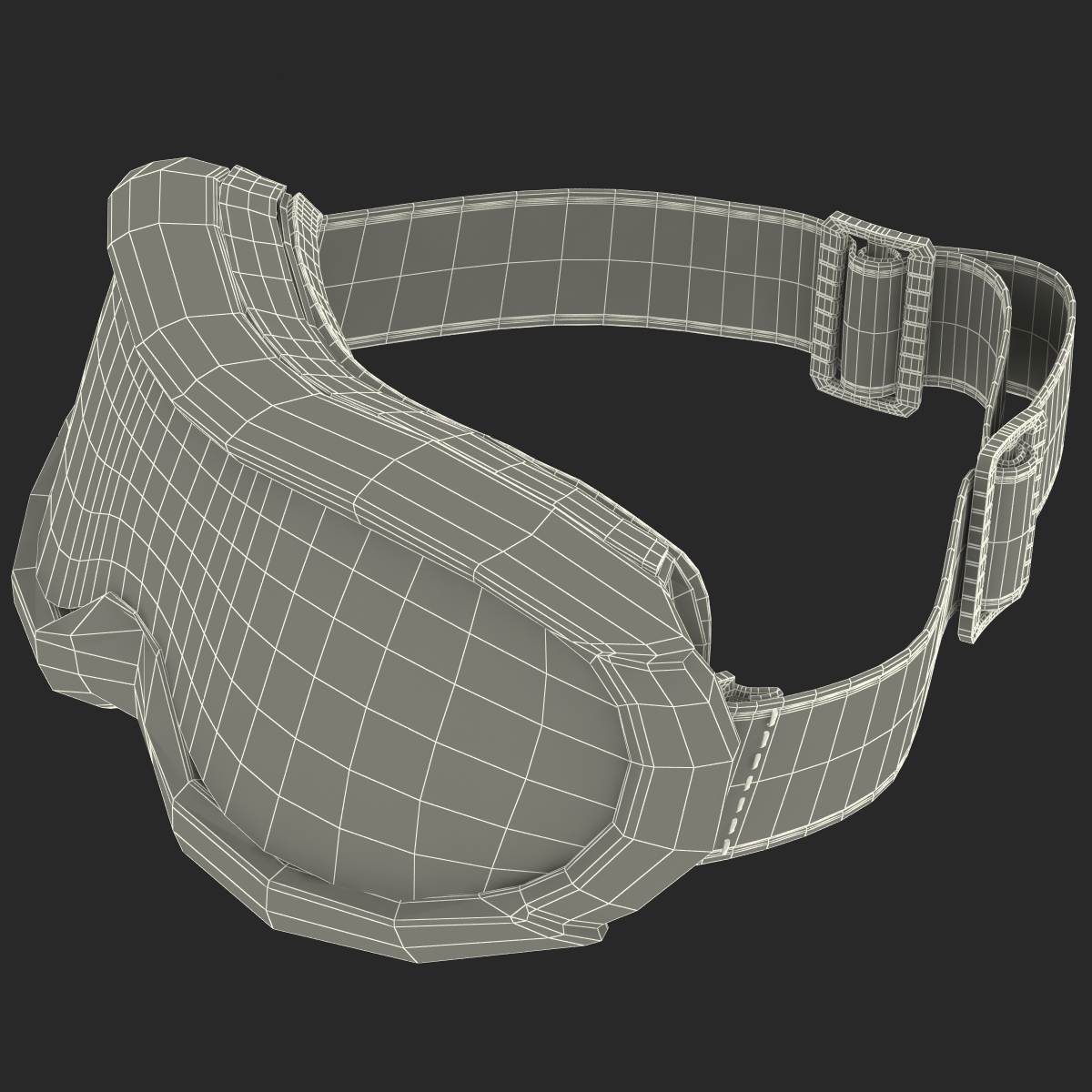 3D Ski Glasses 2 model