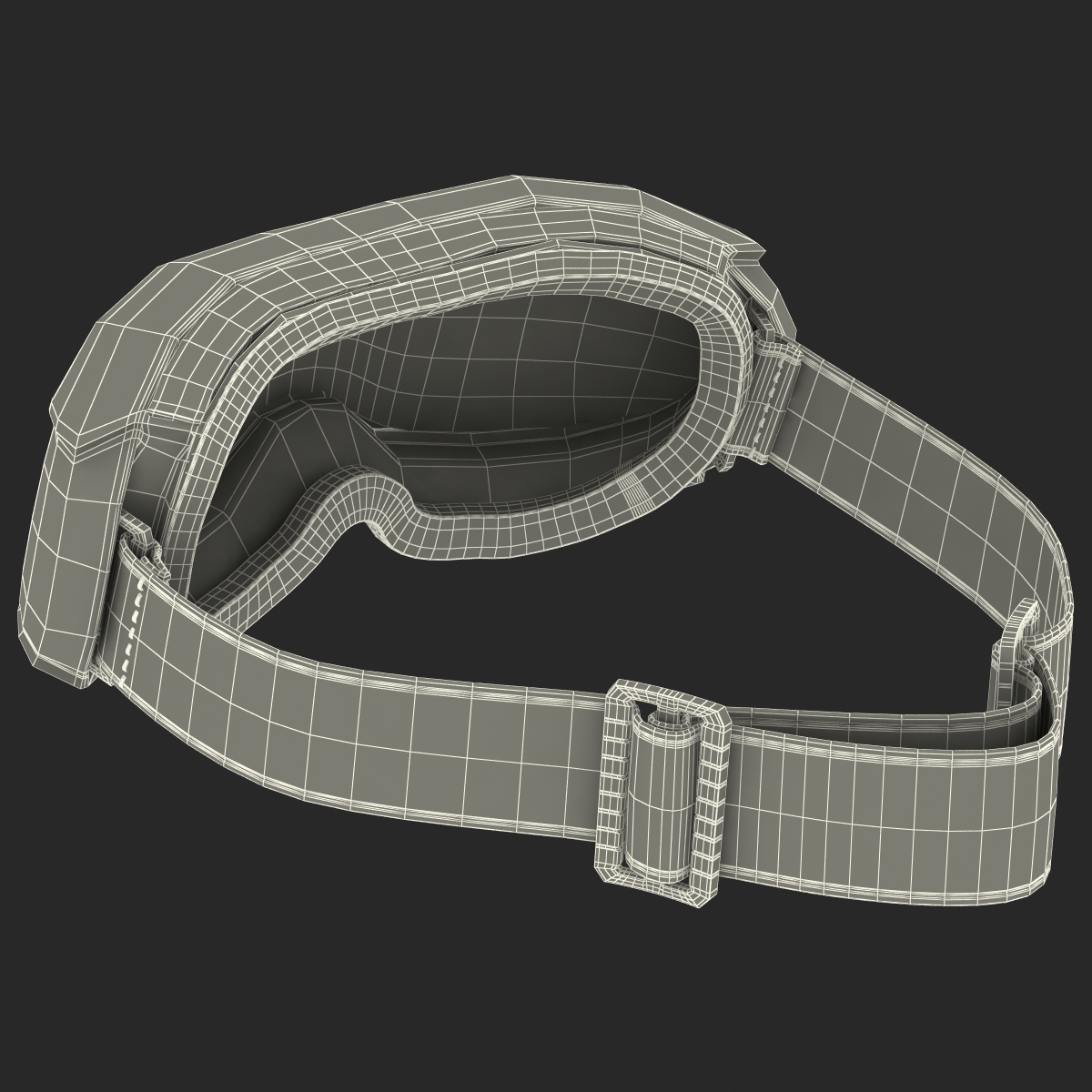 3D Ski Glasses 2 model