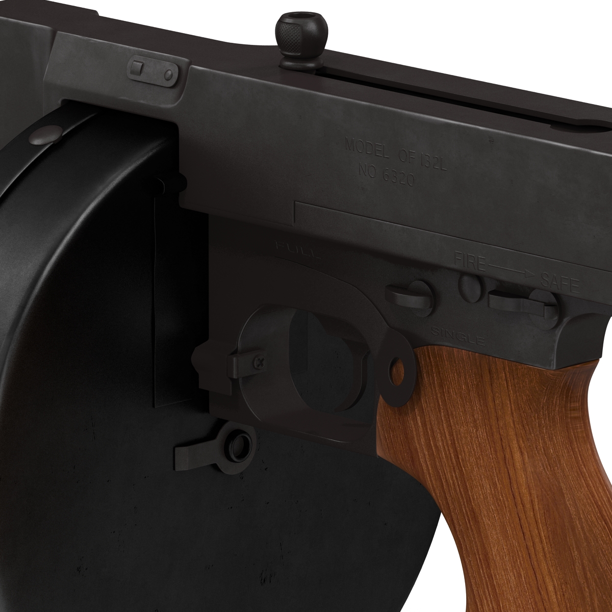 Tommy Gun 3D model