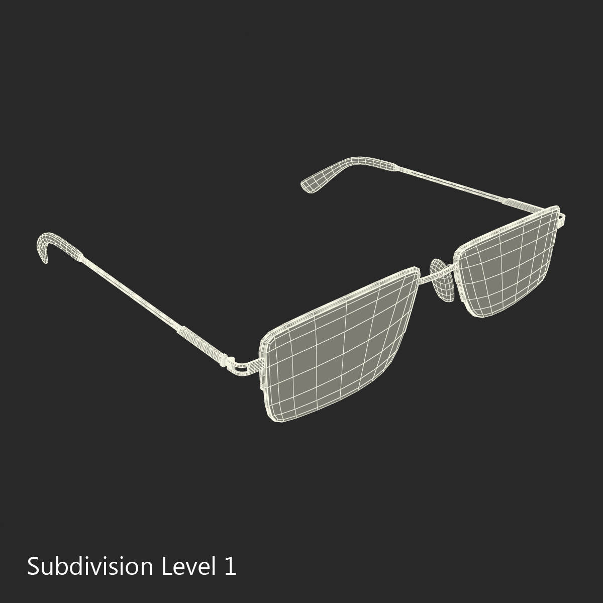 Glasses 6 3D model