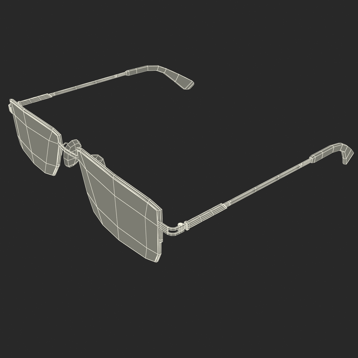 Glasses 6 3D model