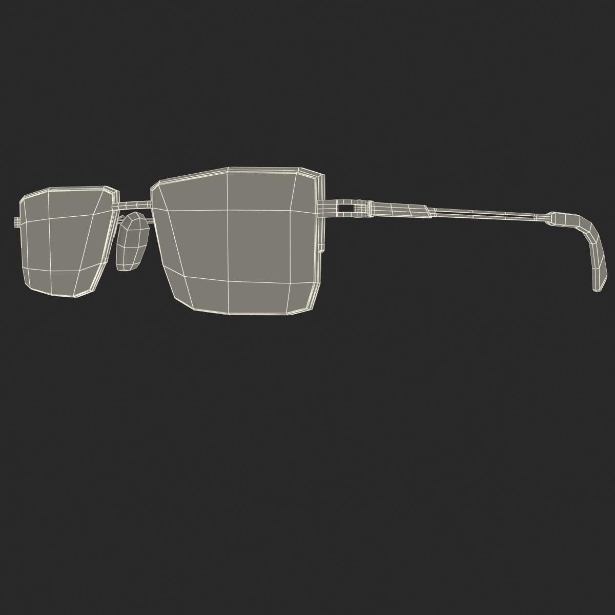 Glasses 6 3D model