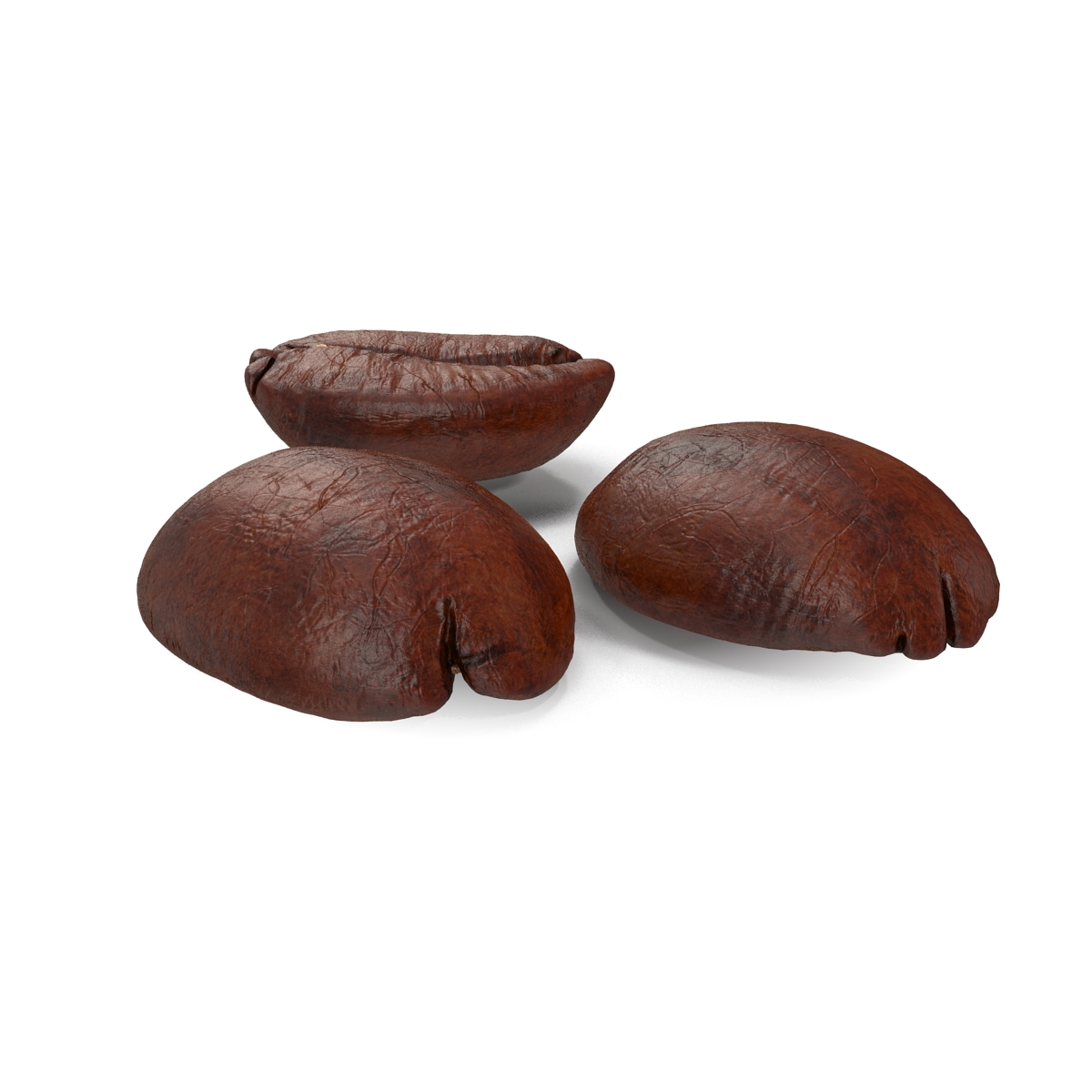 Roasted Coffee Bean 3D model