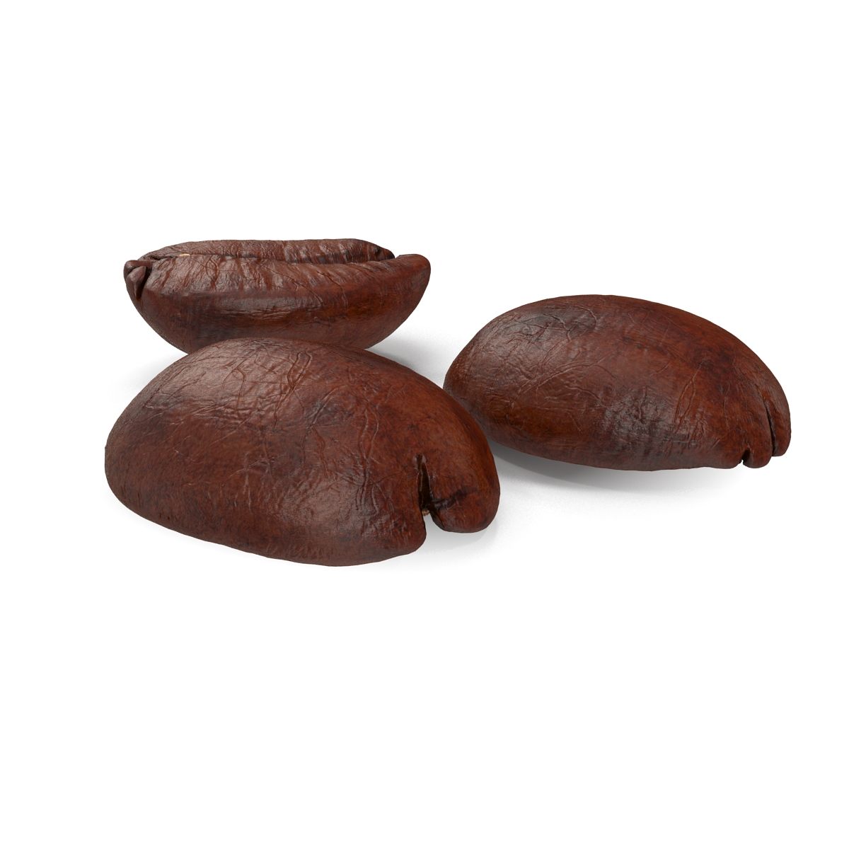 Roasted Coffee Bean 3D model