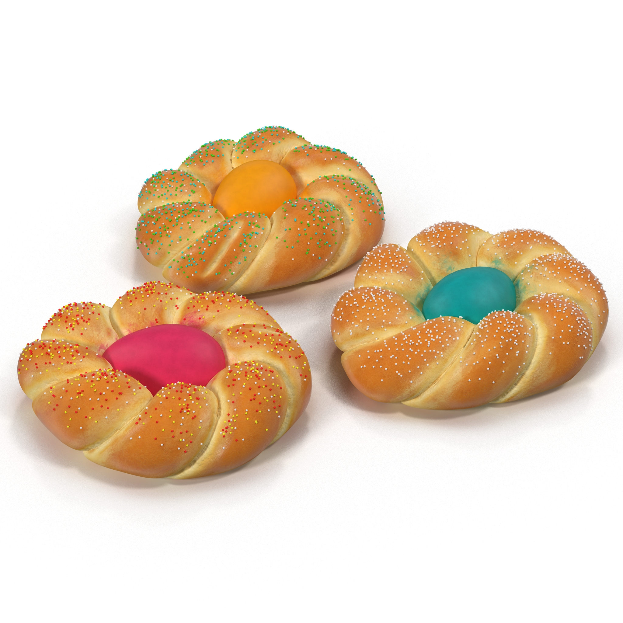 3D Easter Bread Set