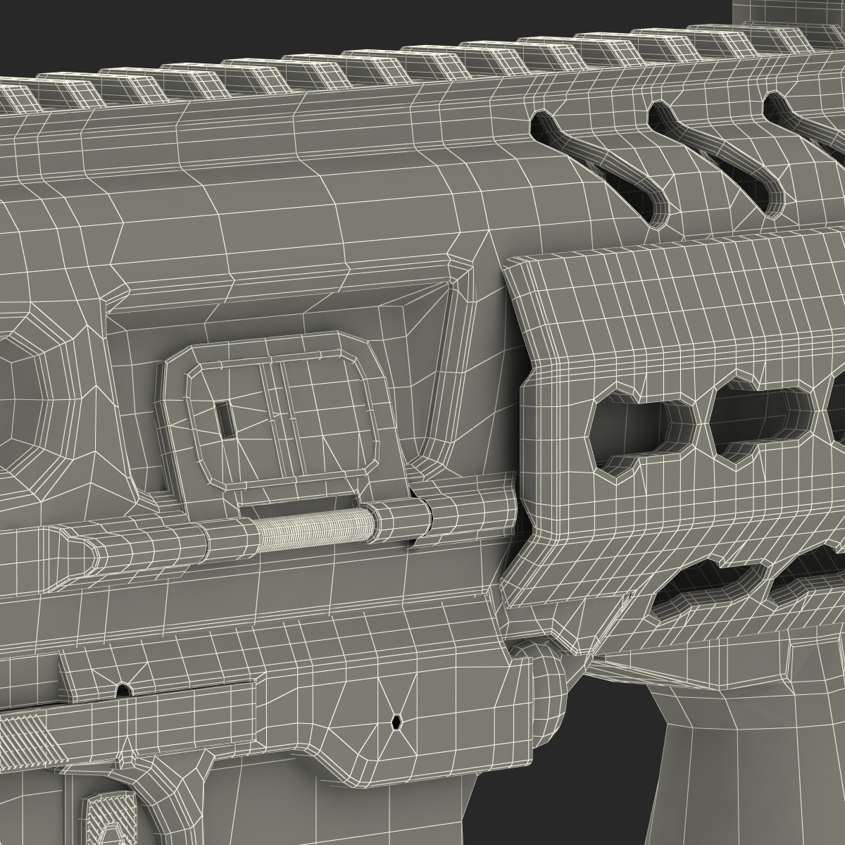 Machine Pistol Generic 3D