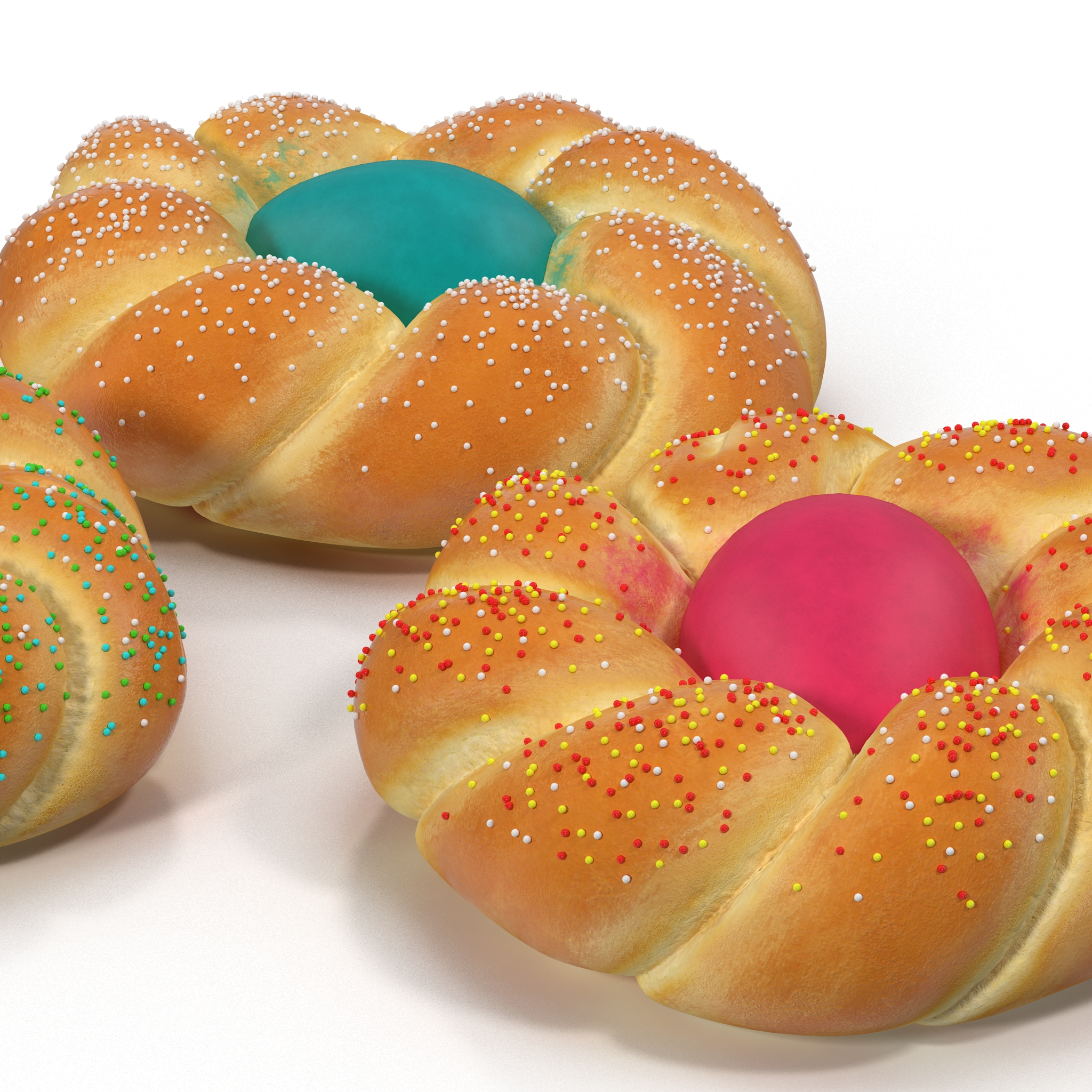 3D Easter Bread Set