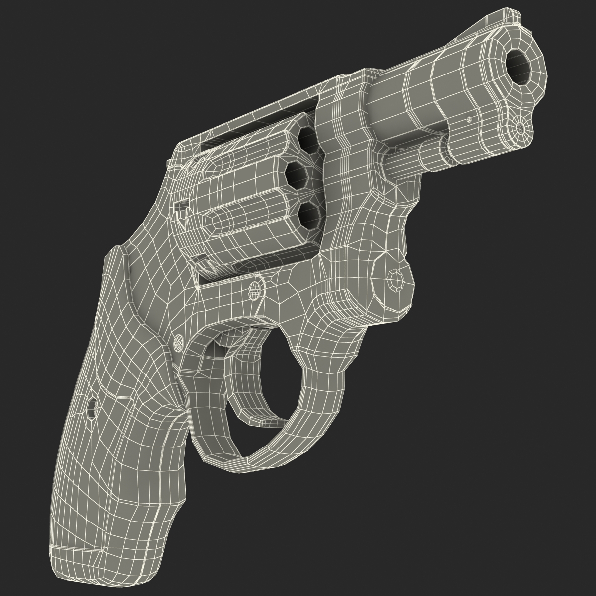 3D model Revolver 4