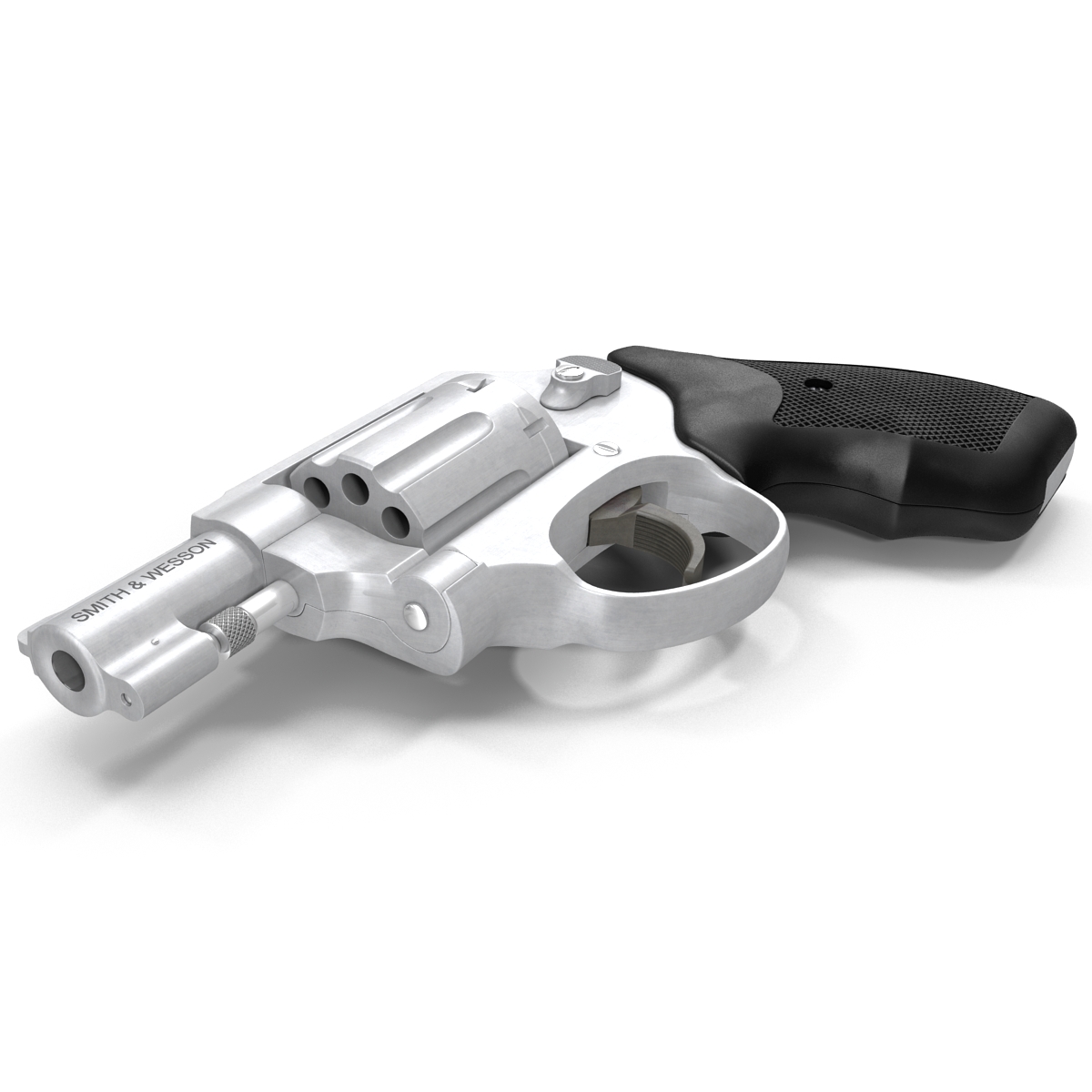 3D model Revolver Smith and Wesson