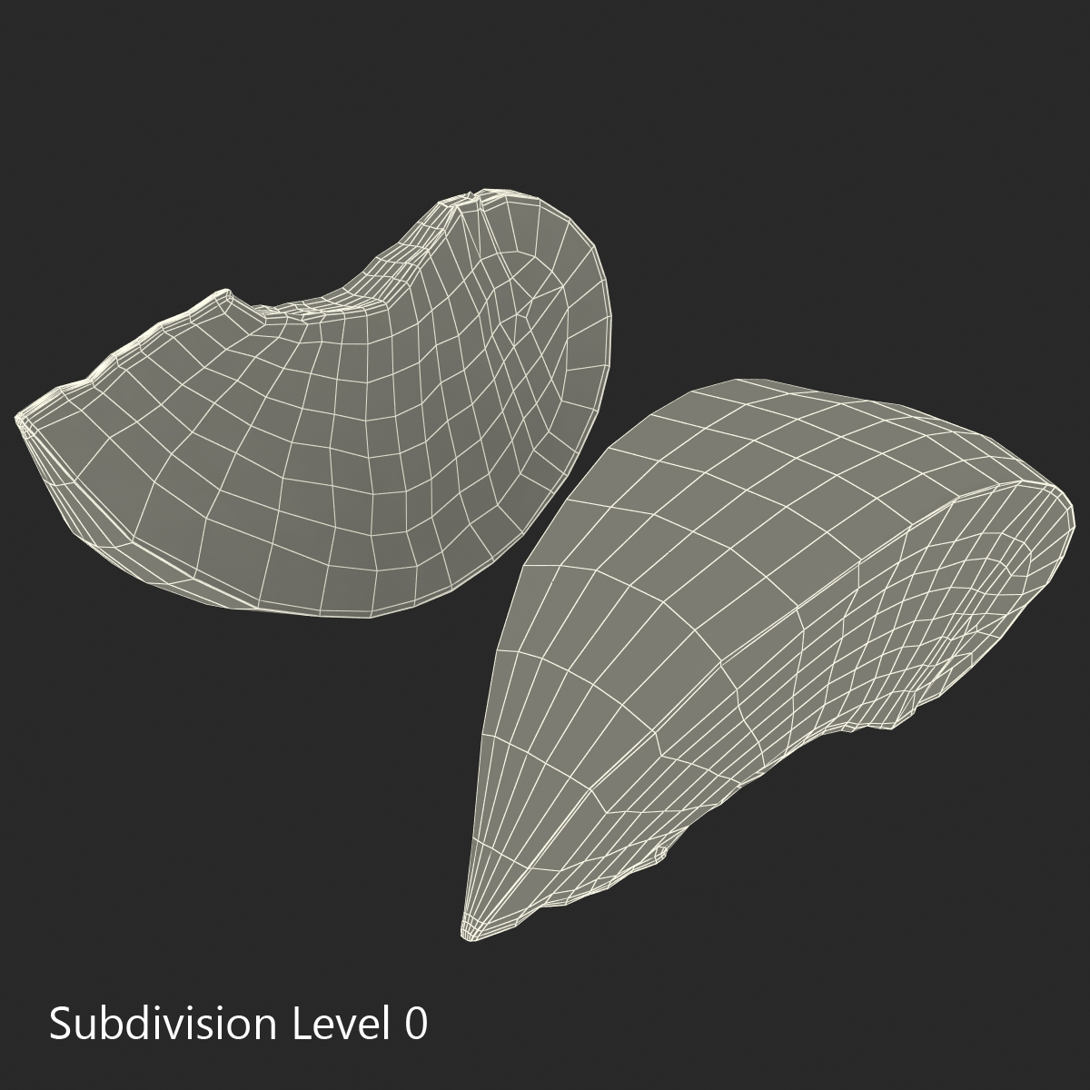 3D Sliced Plum 2 model