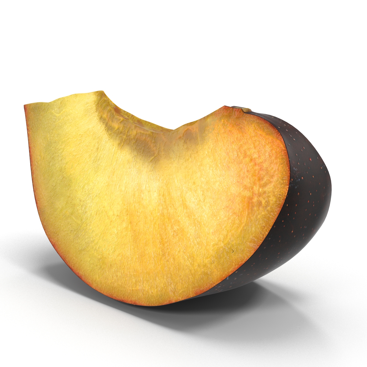 3D Sliced Plum 2 model