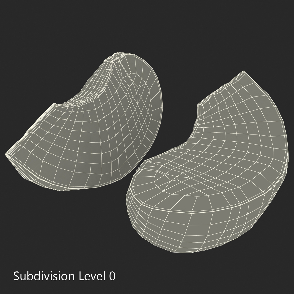 3D Sliced Plum 3 model