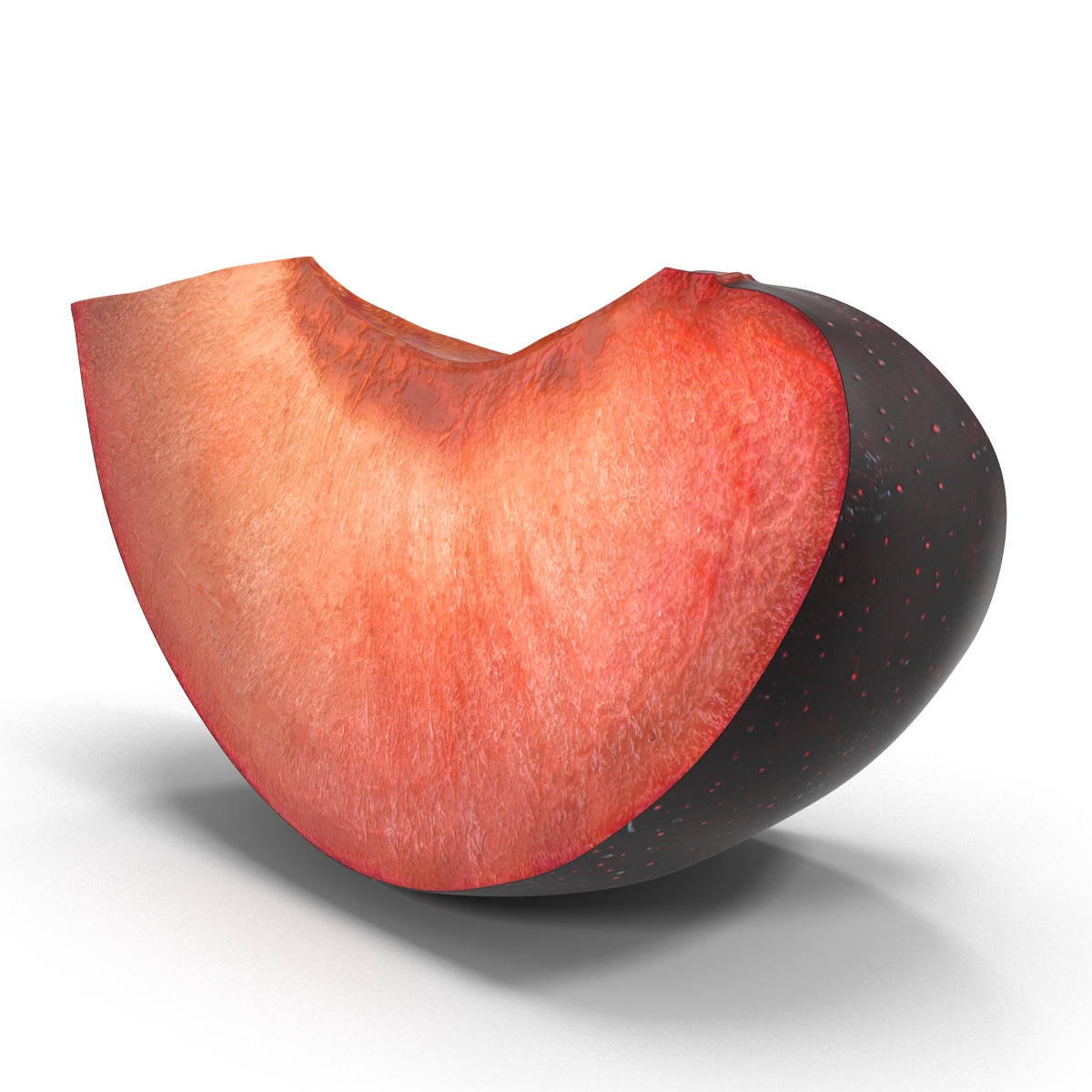 3D Sliced Plum 3 model