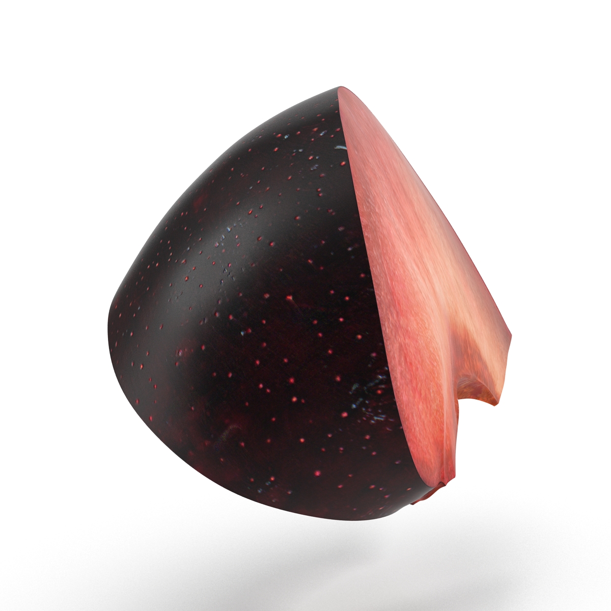 3D Sliced Plum 3 model