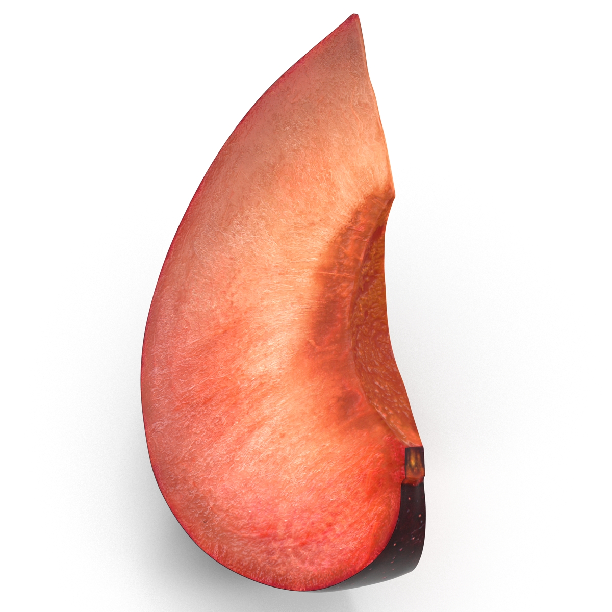 3D Sliced Plum 3 model