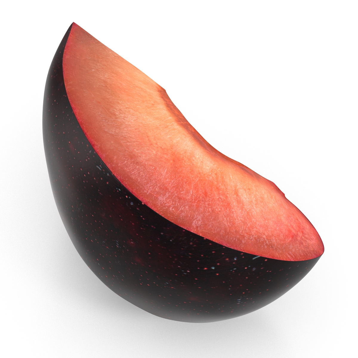 3D Sliced Plum 3 model