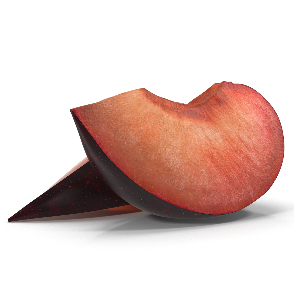 3D Sliced Plum 3 model