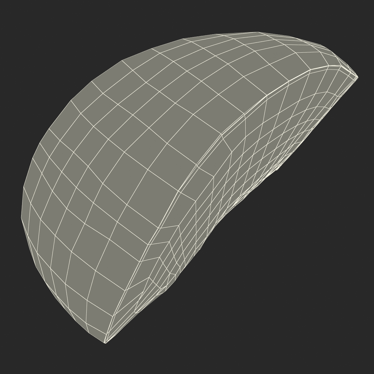 3D Sliced Plum 3 model