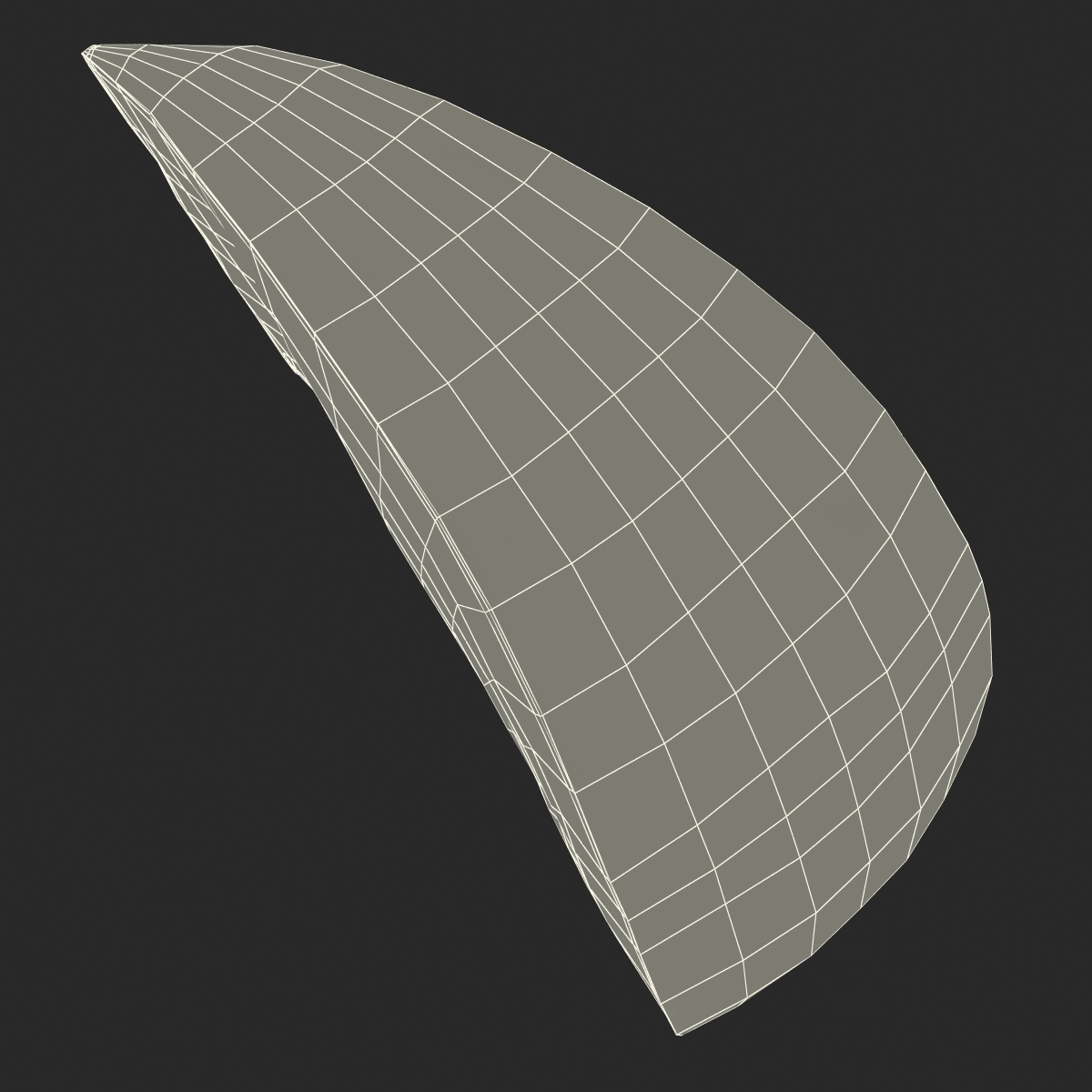 3D Sliced Plum 3 model