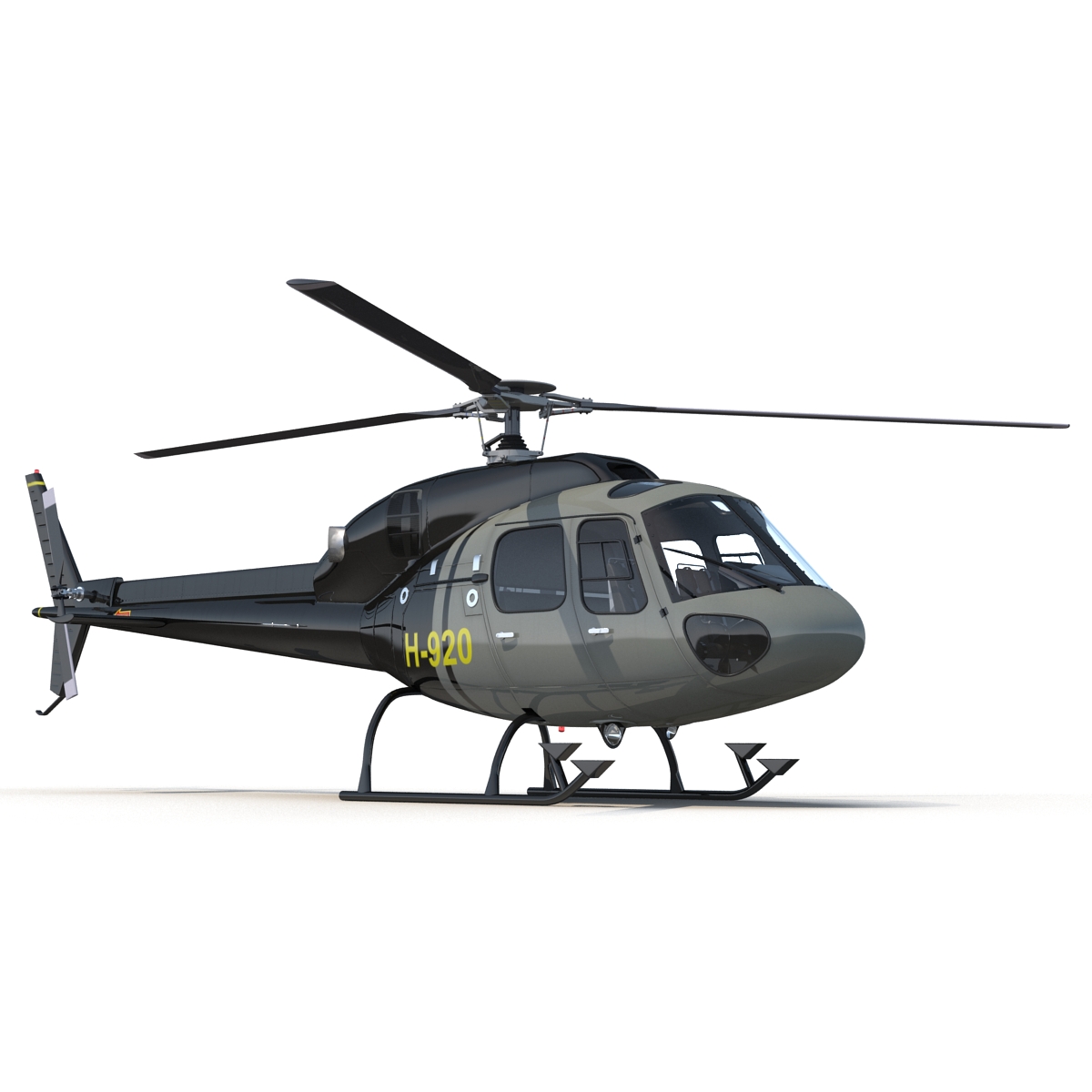 Eurocopter AS 355 2 3D model