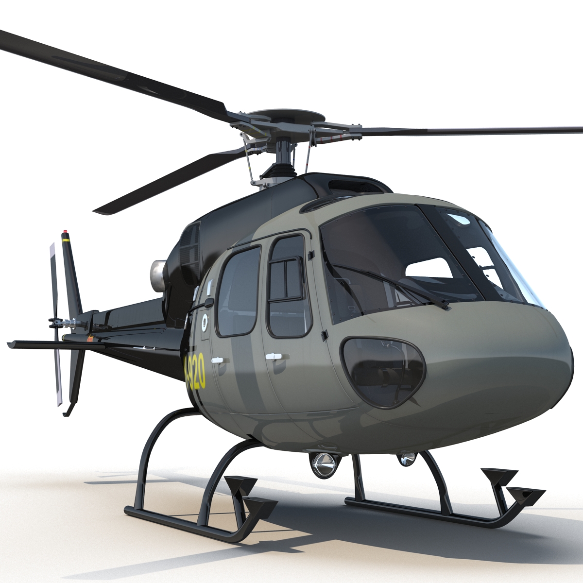 Eurocopter AS 355 2 3D model