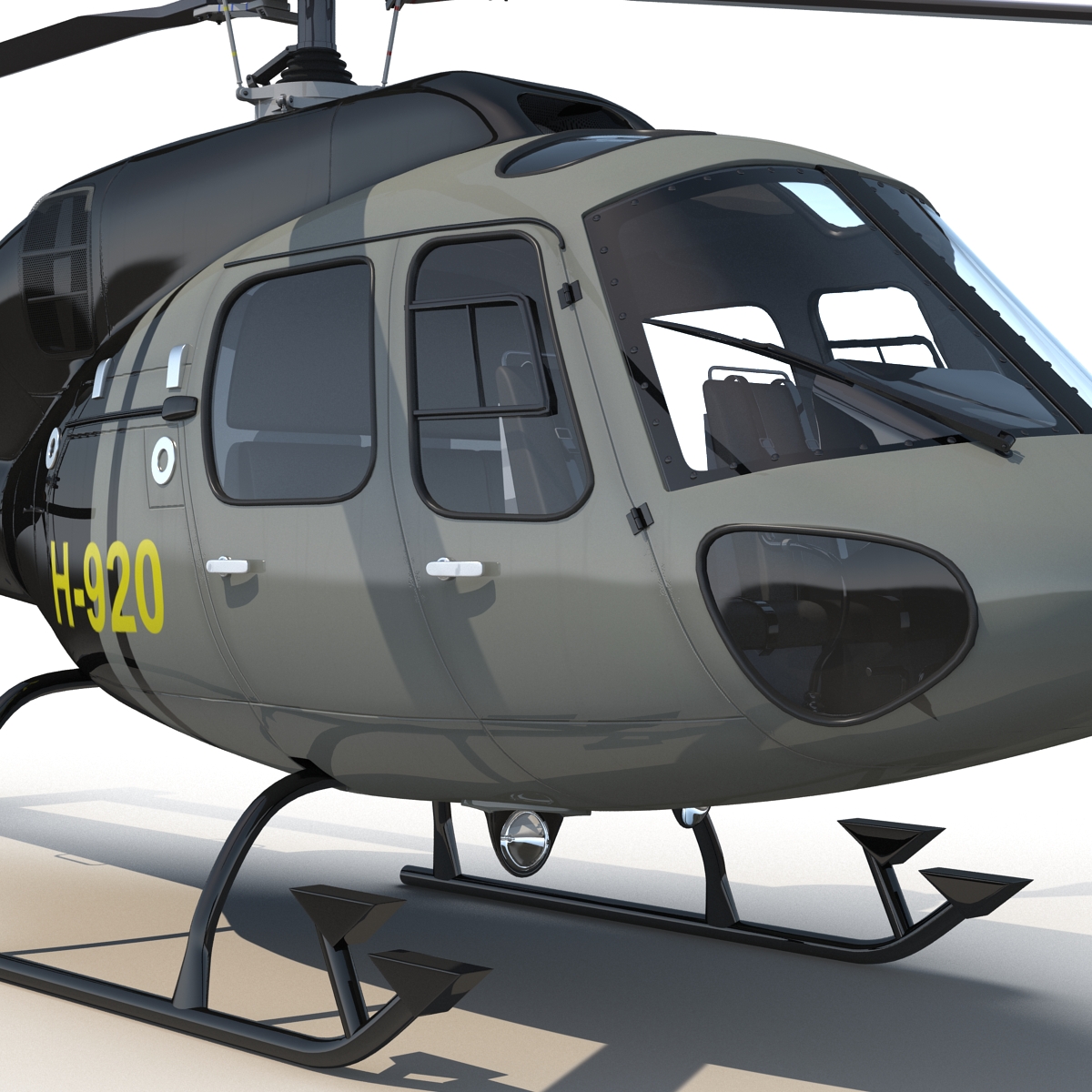 Eurocopter AS 355 2 3D model